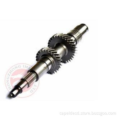 high speed gear shaft Alloy Steel Forgings 20CrMnMo , EF +